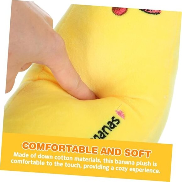 Cute Banana Throw Pillow Plush Pillow for Couch Bed Living Room Decorative - Picture 6 of 8